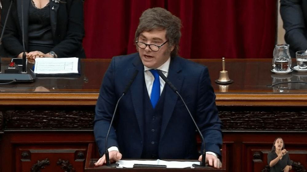 Cuánto midió la Cadena Nacional de Javier Milei